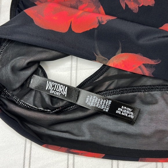 Victoria’s Secret flower print sport bra size small - Picture 6 of 8